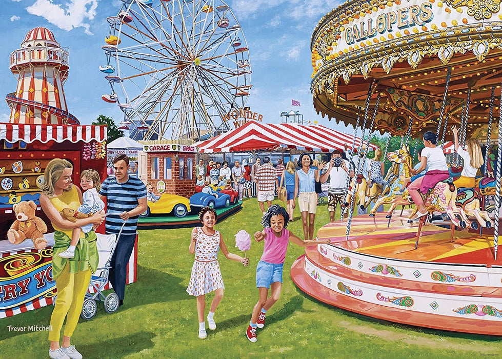 Ravensburger Puzzle | 1000pc | Vintage Fairground Fun