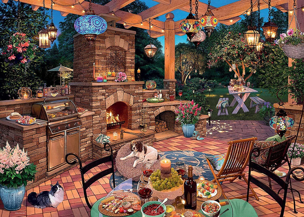 Ravensburger Puzzle | 1000pc | My Haven No 10 The Garden Kitchen