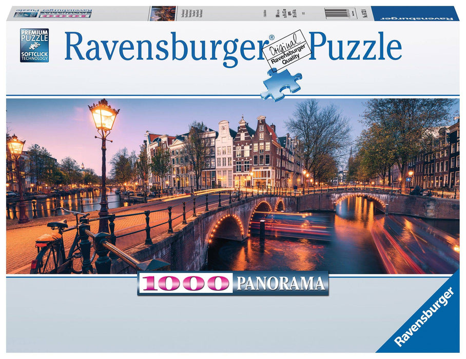 Ravensburger Puzzle | 1000pc | Evening in Amsterdam