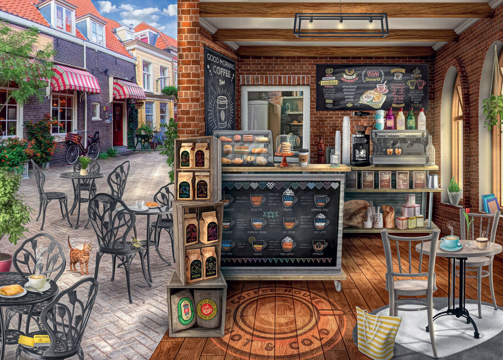 Ravensburger Puzzle | 1000pc | Quaint Cafe