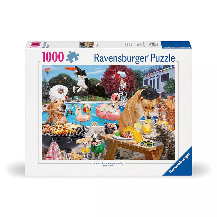 Ravensburger Puzzle | 1000pc | Dog Days of Summer