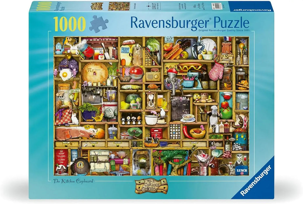 Ravensburger Puzzle | 1000pc | Colin Thompsom - The Kitchen Cupboard
