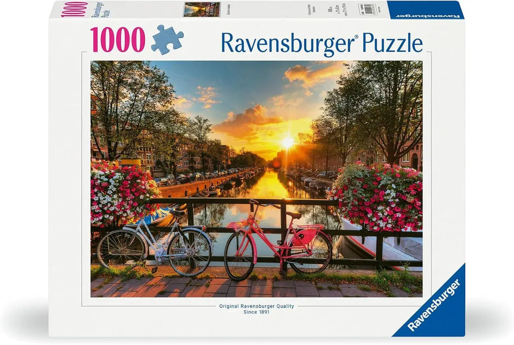 Ravensburger Puzzle | 1000pc | Bicycles in Amsterdam