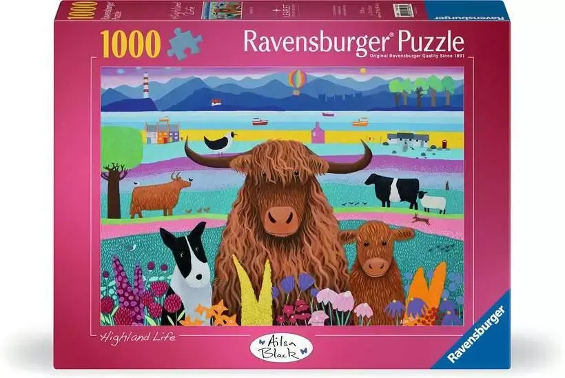 Ravensburger Puzzle | 1000pc | Highland Life