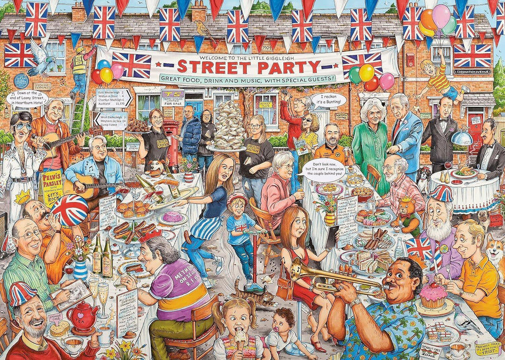 Ravensburger Puzzle | 1000pc | The Street Party