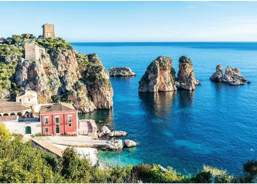 Ravensburger Puzzle | 1000pc | Sea Stacks at Scopello, Sicily