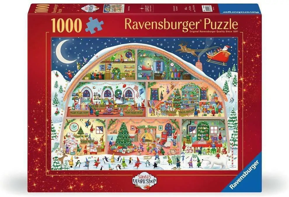 Ravensburger Puzzle | 1000pc | Santa's Workshop