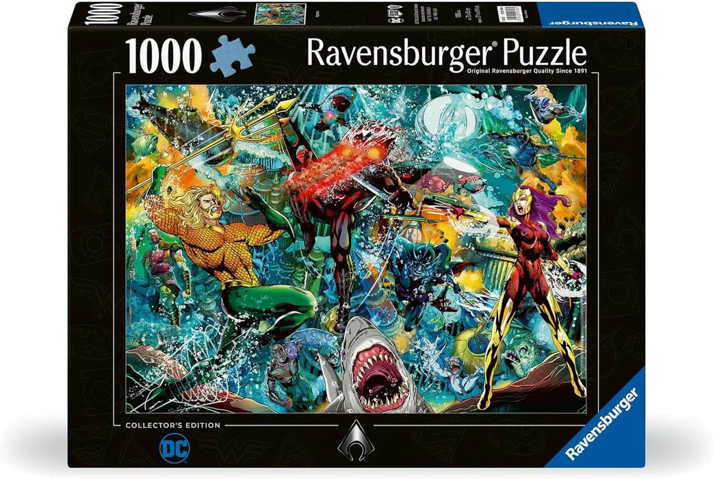 Ravensburger Puzzle | 1000pc | Aquaman Collector's Edition