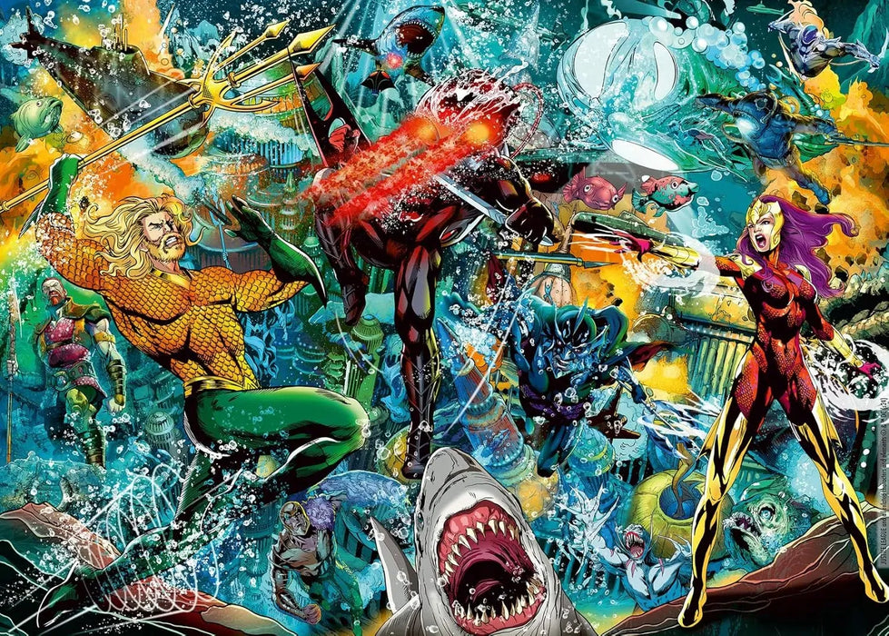 Ravensburger Puzzle | 1000pc | Aquaman Collector's Edition