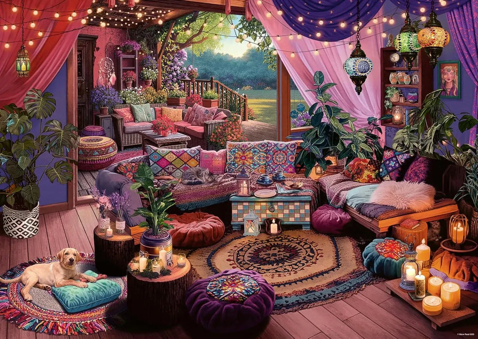 Ravensburger Puzzle | 1000pc | My Haven No 12 Boho Retreat