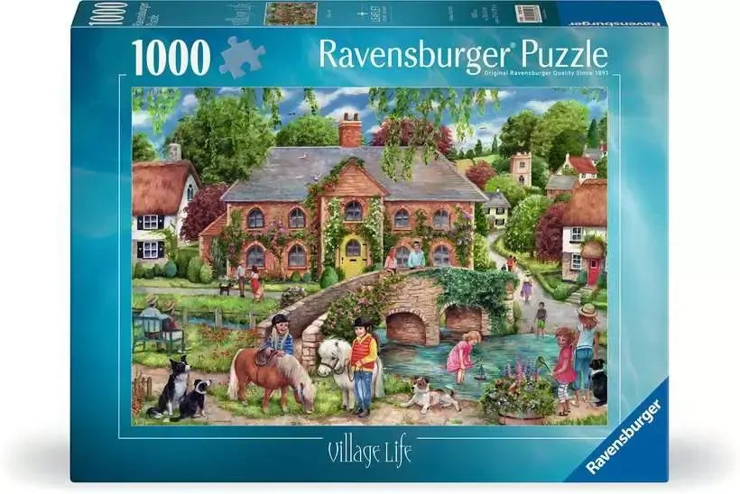 Ravensburger Puzzle | 1000pc | Village Life