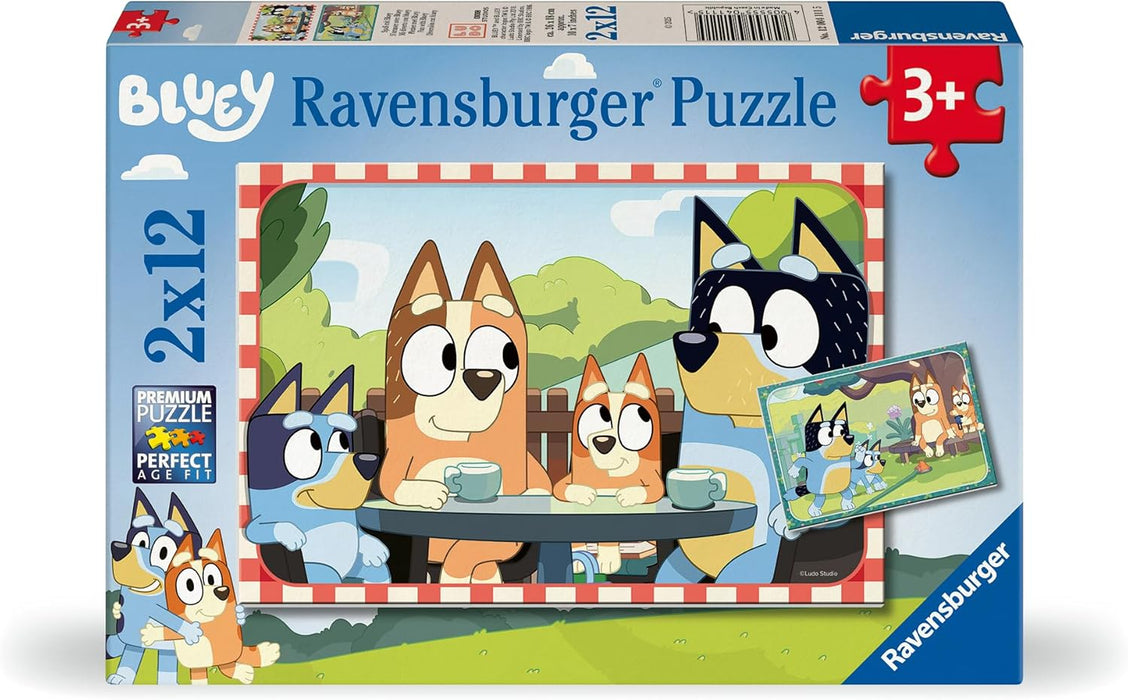 Ravensburger Puzzle | 2x12pc | Bluey
