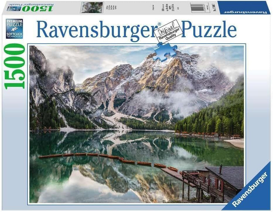 Ravensburger Puzzle | 1500pc | Lake Braies