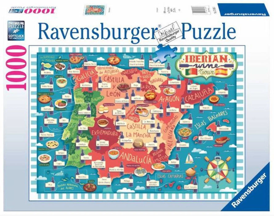 Ravensburger Puzzle | 1000pc | Iberian Wine Tour