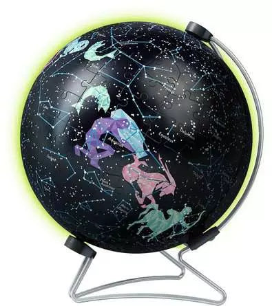 Ravensburger | 3D Puzzle | Starglobe Glow in the Dark
