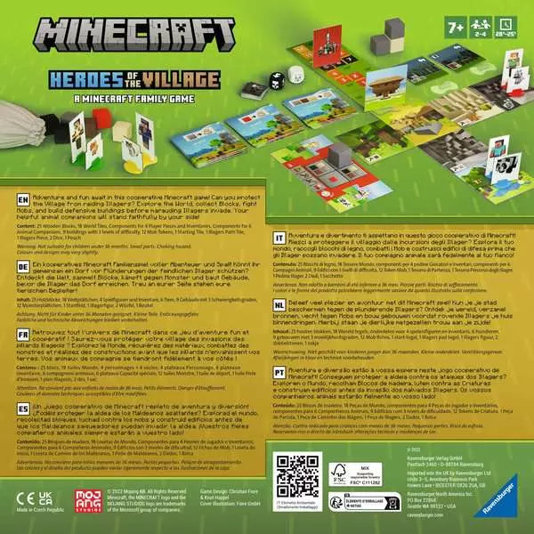 Ravensburger | Game | Minecraft Heroes of the Village