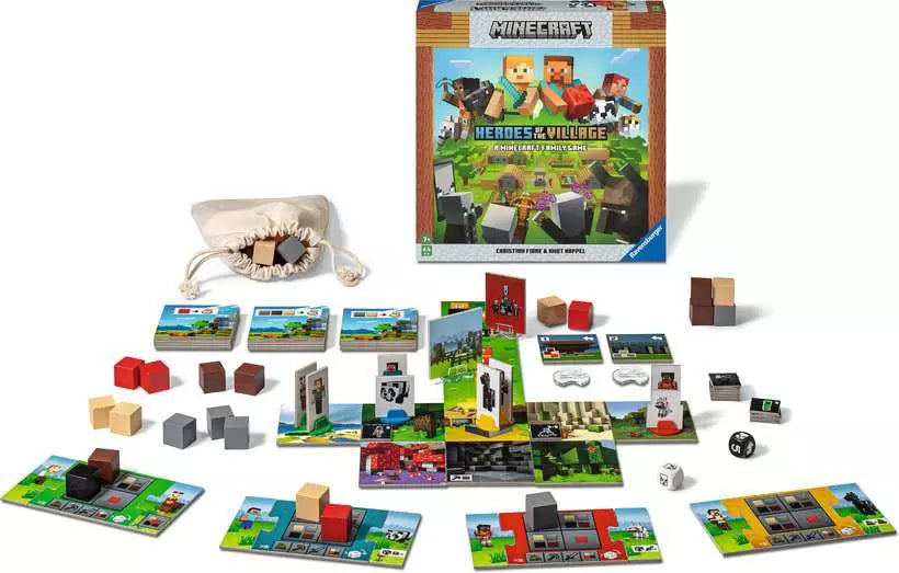 Ravensburger | Game | Minecraft Heroes of the Village