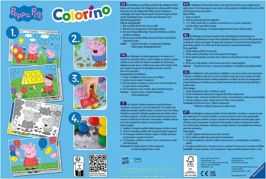 Ravensburger Game | Peppa Pig Colorino