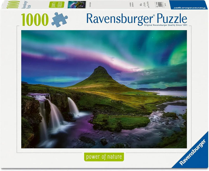 Ravensburger Puzzle | 1000pc | Aurora Over Kirkjufell