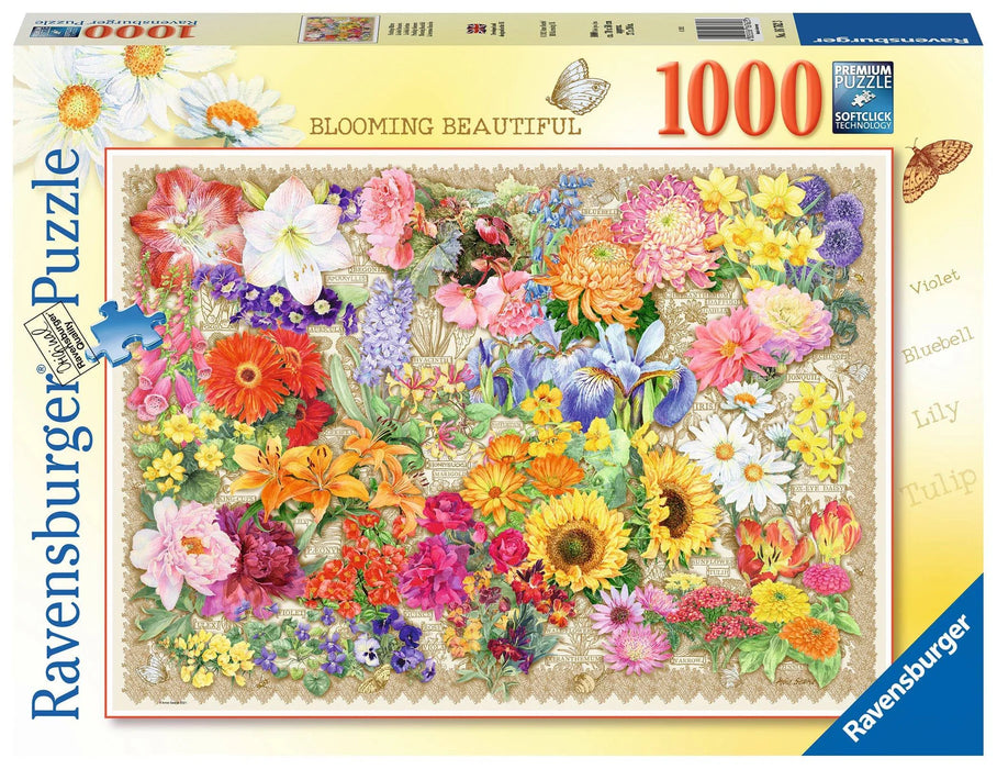 Ravensburger Puzzle | 1000pc | Blooming Beautiful Puzzle