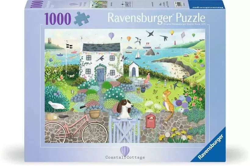 Ravensburger Puzzle | 1000pc |  Coastal Cottage