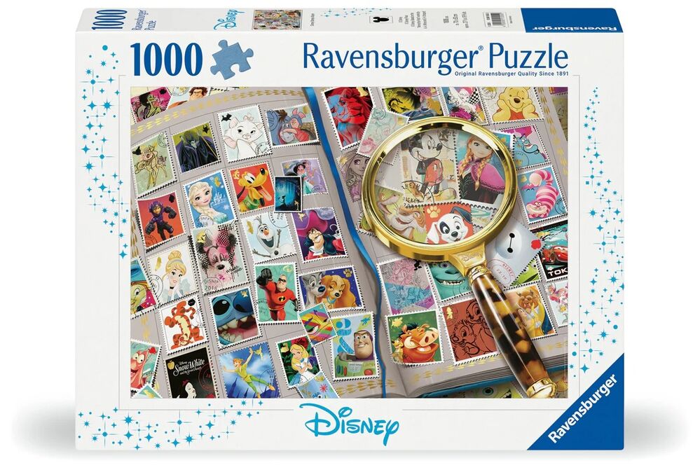 Ravensburger Puzzle | 1000pc Disney Stamp