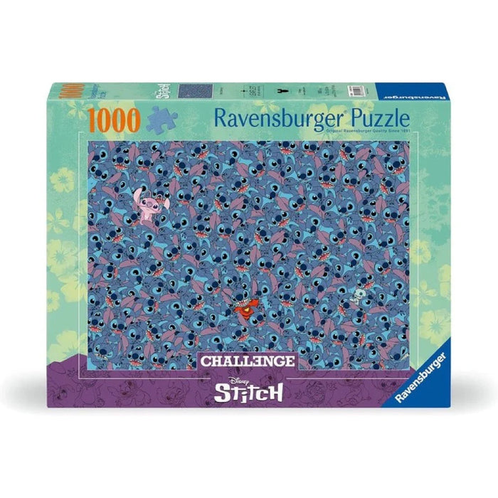 Ravensburger Puzzle | 1000pc Disney Stitch Challenge