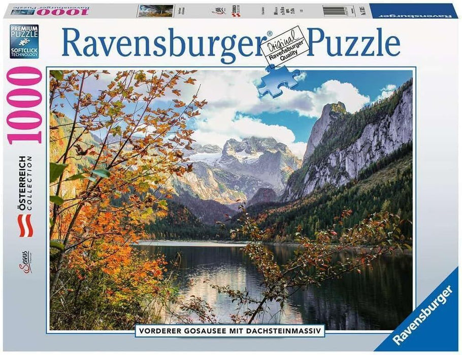 Ravensburger Puzzle | 1000pc | Front Gosausee Lake