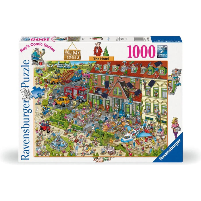 Ravensburger Puzzle | 1000pc | Holiday Park 2 The Hotel