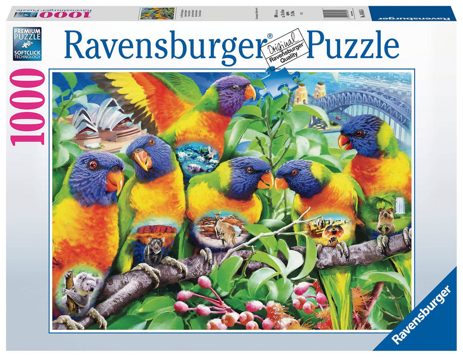 Ravensburger Puzzle | 1000pc | Land of the Lorikeet