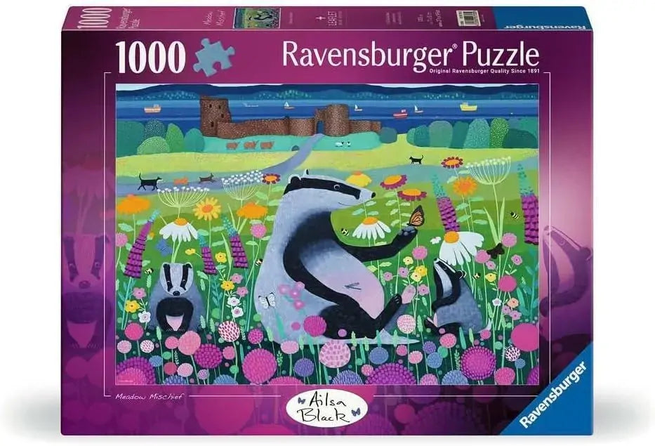 Ravensburger Puzzle | 1000pc | Meadow Mischief