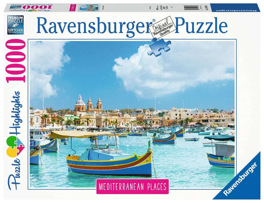 Ravensburger Puzzle | 1000pc | Mediterranean Malta