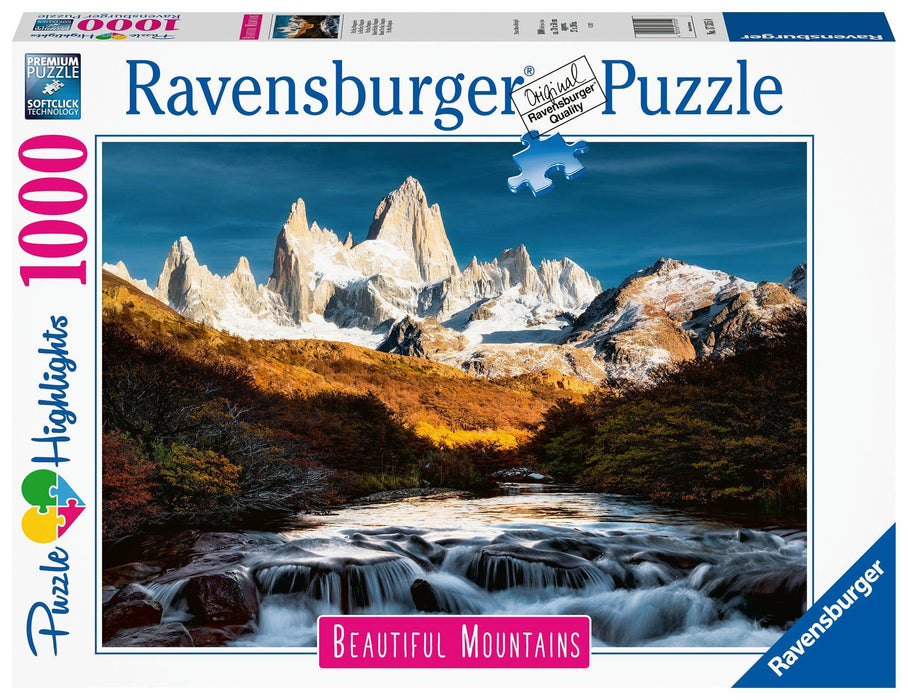 Ravensburger Puzzle | 1000pc | Mount Fitz Roy Patagonia