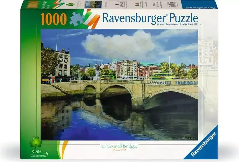 Ravensburger Puzzle | 1000pc | O'Connell Bridge, Ireland