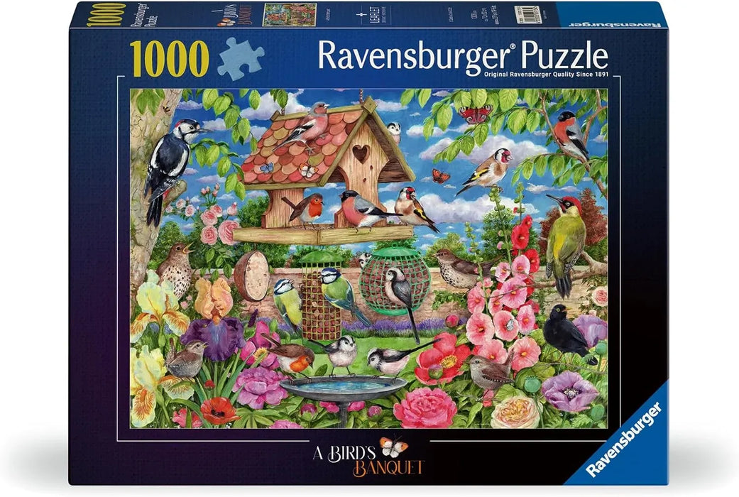 Ravensburger Puzzle | 1000pc | A Bird's Banquet