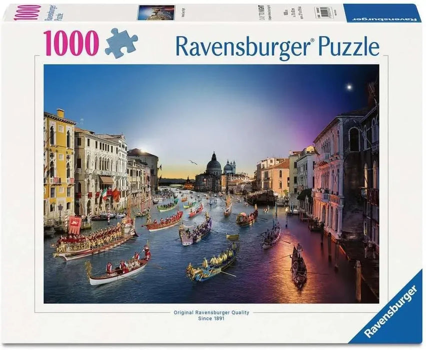 Ravensburger Puzzle | 1000pc | Venice Day to Night