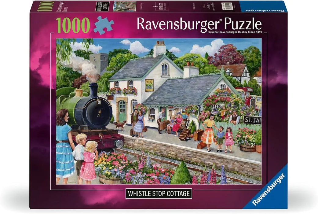 Ravensburger Puzzle | 1000pc | Whistle Stop Cottage