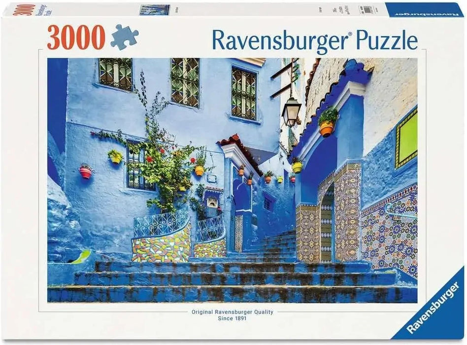 Ravensburger Puzzle | 3000pc Morocco in Blue