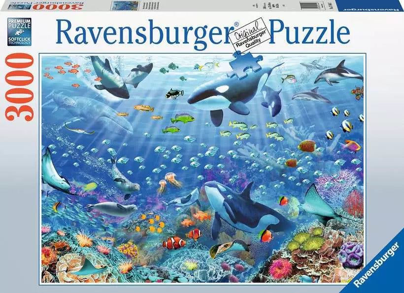 Ravensburger Puzzle | 3000pc | Colorful Underwater World