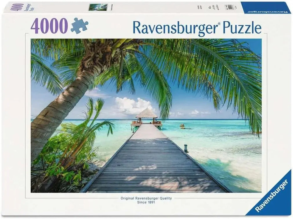 Ravensburger Puzzle 4000pc | Dream Beach in the Maldives