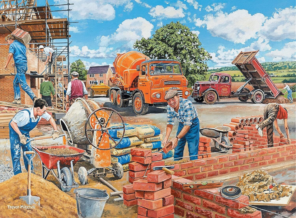 Ravensburger Puzzle | 4x500pc | Work Day Memories