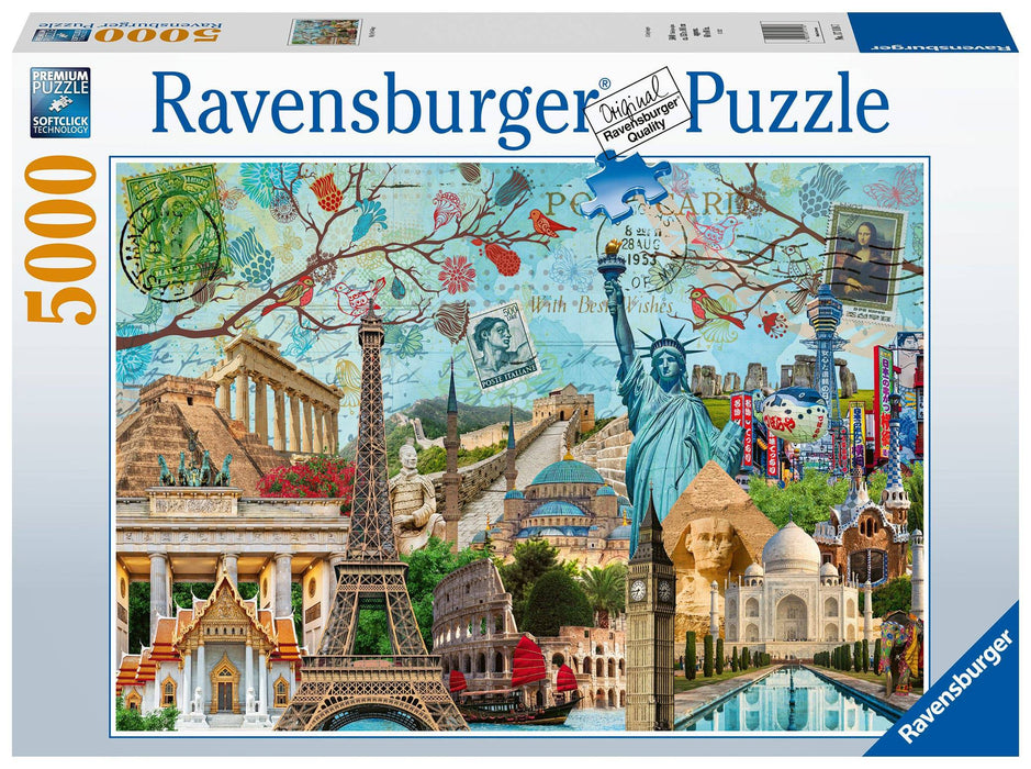 Ravensburger Puzzle | 5000pc | Big City Collage