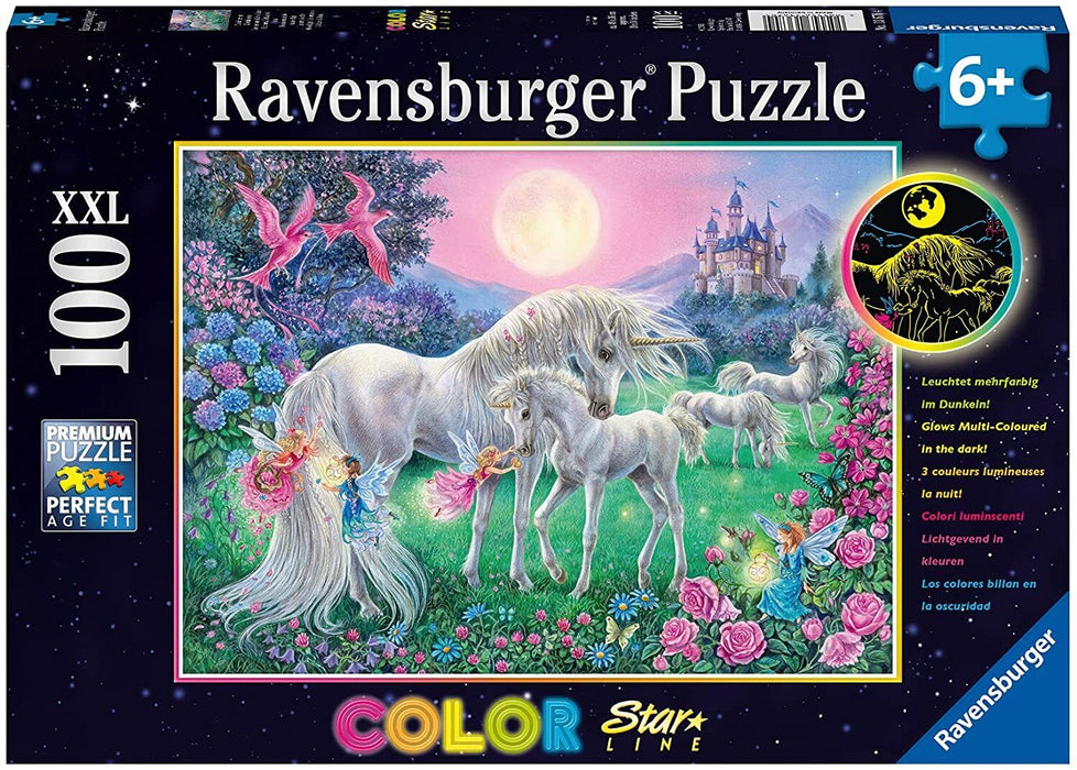 Ravensburger Puzzle | GID 100pc | Unicorns in Midnight