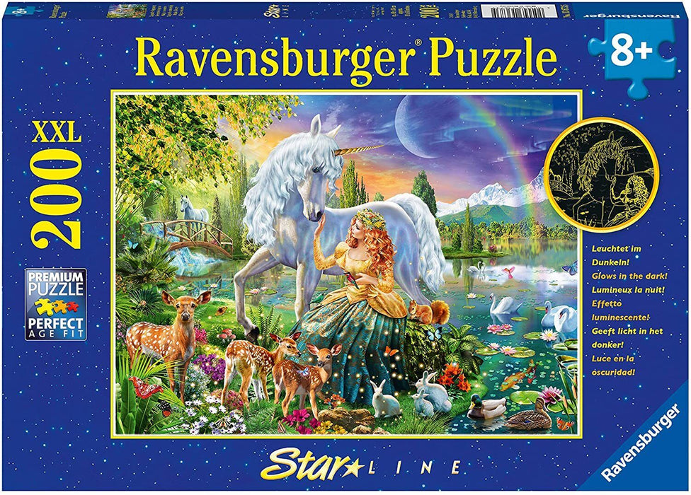 Ravensburger Puzzle | GID 200pc | Unicorn Magical Beauty