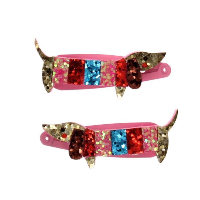 Rex London | Hair Clips - Sausage Dog