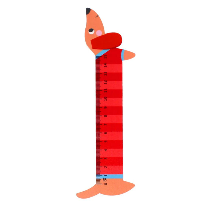 Rex London |  Wooden Ruler Sausage Dog