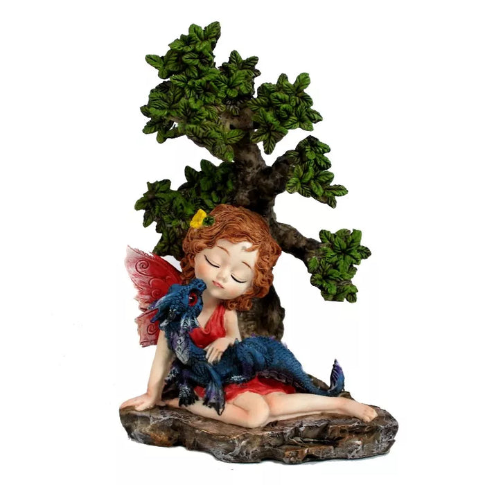 Fairy with Dragon under Tree