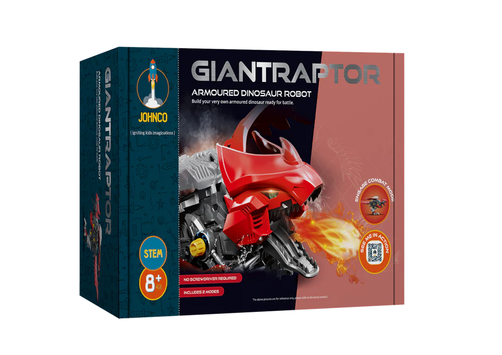 STEM | Giantraptor Armoured Dinosaur Robot