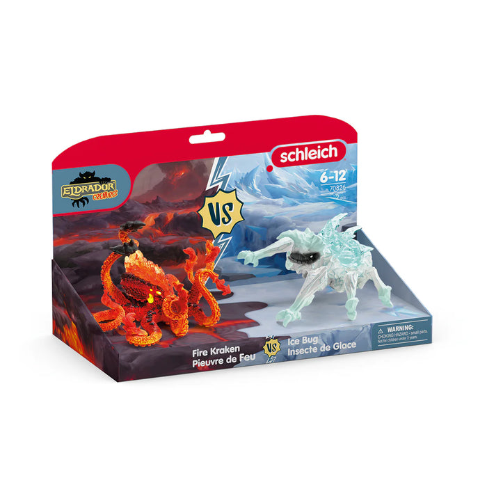 Schleich | Eldrador | Fire Kraken v's Ice Bug