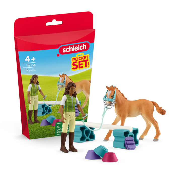 Schleich | Horse Club | Horse Training w/ Tennessee Walker Foal